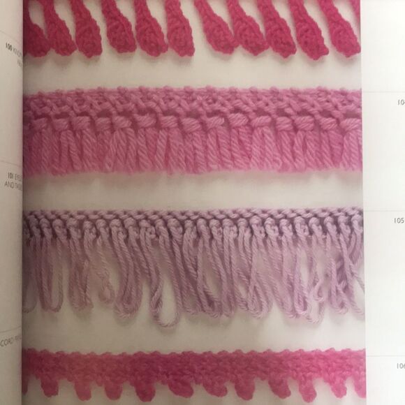 150 Knitted Trims Pattern Book by Lesley Stanford - Picture 13 of 16
